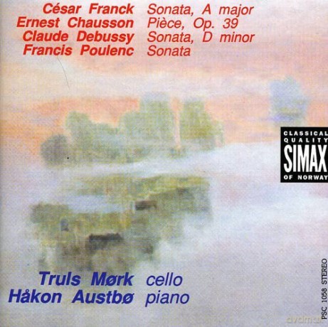 Cesar Franck (1822-1890): Truls Mśrk - Cellosonaten [CD]