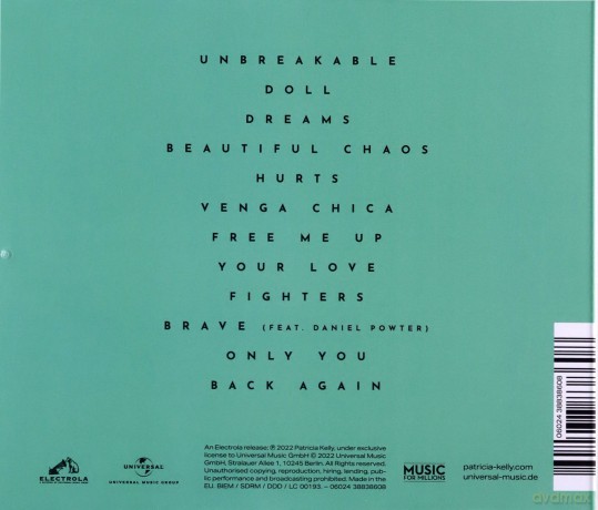 Patricia Kelly: Unbreakable [CD]