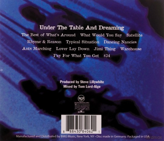 Dave Matthews: Under The Table And Dreaming [CD]
