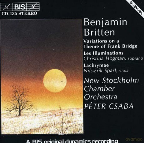 Benjamin Britten (1913-1976): Variations on a Theme by Bridge op.10 [CD]