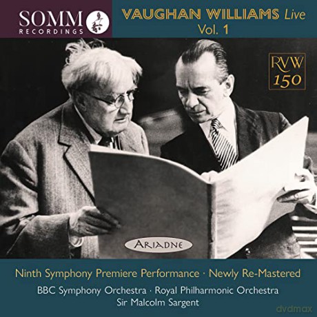 Ralph Vaughan Williams (1872-1958): Vaughan Williams Live Vol.1 [CD]