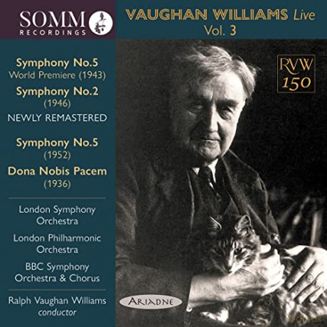 Ralph Vaughan Williams (1872-1958): Vaughan Williams Live Vol.3 [2CD]