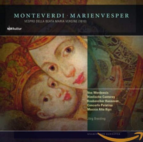 Claudio Monteverdi (1567-1643): Vespro della beata vergine [2CD]