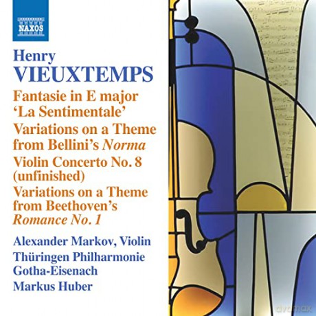 Henri Vieuxtemps (1820-1881): Violinkonzert Nr.8 h-moll op.59 [CD]