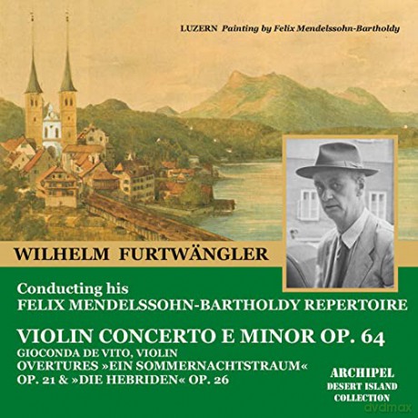 Felix Mendelssohn Bartholdy (1809-1847): Violinkonzert op.64 [CD]