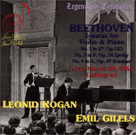 Ludwig van Beethoven (1770-1827): Violinsonaten Nr.3,5,9 [CD]
