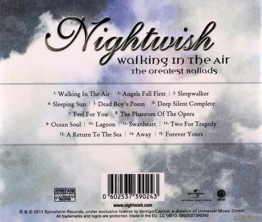 Nightwish: Walking In The Air: The Greatest Ballads [CD]