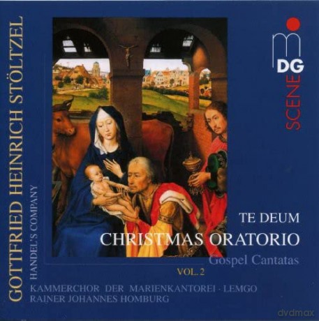 Gottfried Heinrich Stolzel (1690-1749): Weihnachtsoratorium II (Evangeliums-Kantaten) [CD]