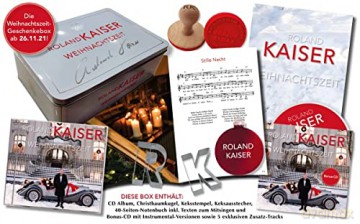 Roland Kaiser: Weihnachtszeit (limitierte Fanbox) [2CD]