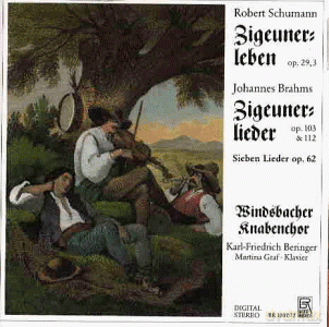 Robert Schumann (1810-1856): Windsbacher Knabenchor - Zigeunerlieder [CD]