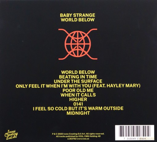 Baby Strange: World Below [CD]