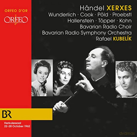Georg Friedrich Handel (1685-1759): Xerxes (in der deutschen Fassung von Rudolf Steglich) [3CD]