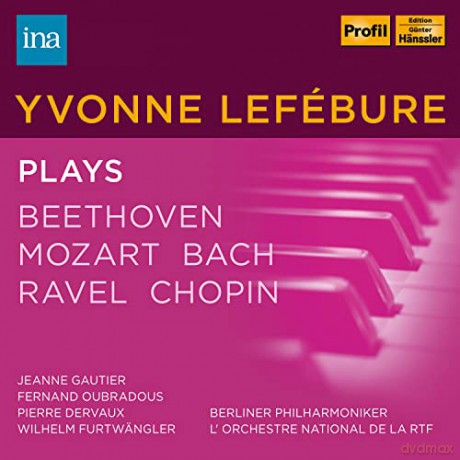 Ludwig van Beethoven (1770-1827): Yvonne Lefebure plays Beethoven/Mozart/Bach/Ravel/Chopin [5CD]