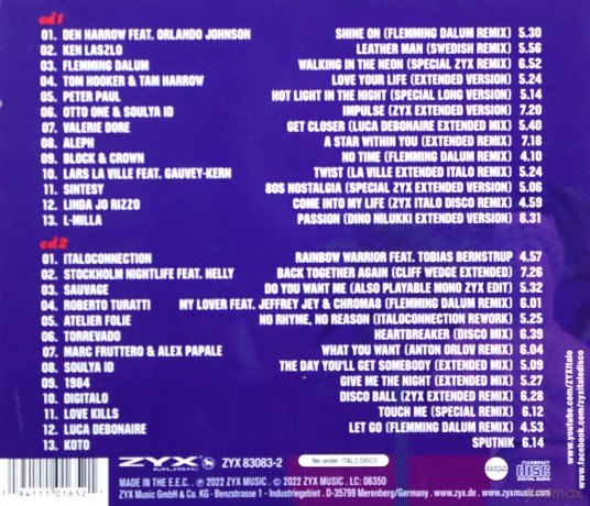 ZYX Italo Disco New Generation Vol.20 [2CD]