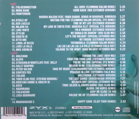ZYX Italo Disco New Generation Vol.21 [2CD]