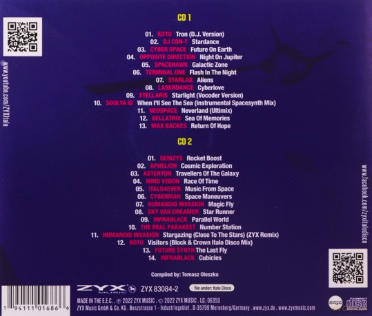 ZYX Italo Disco Spacesynth Collection 8 [2CD]