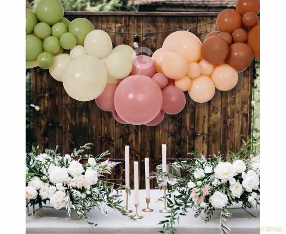 Girlanda balonowa DIY Boho, 65 szt.