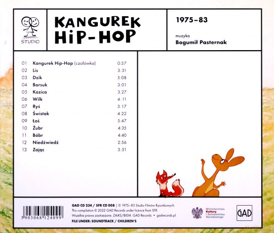 Bogumił Pasternak: Kangurek Hip-Hop [CD]