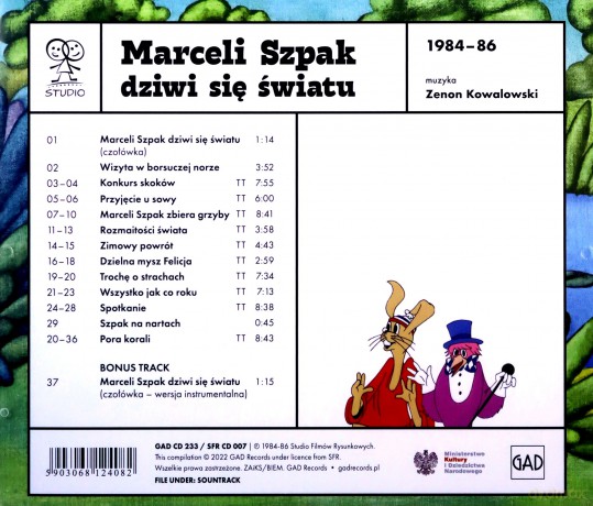 Zenon Kowalowski: Marceli Szpak dziwi się światu [CD]