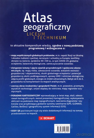 Atlas Geograficzny do liceum [KSIĄŻKA]