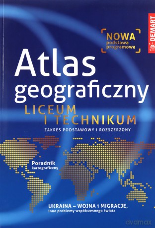 Atlas Geograficzny do liceum [KSIĄŻKA]