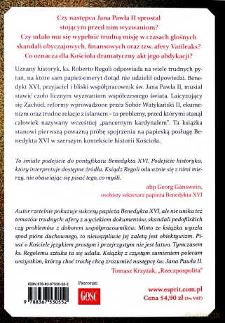 Benedykt XVI - Roberto ks. Regoli [KSIĄŻKA]