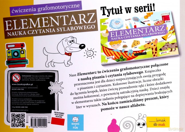 Elementarz. Nauka czytania sylabowego [KSIĄŻKA]