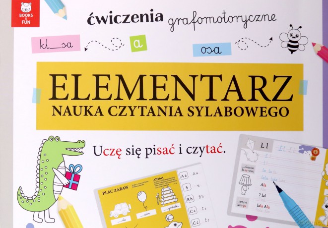 Elementarz. Nauka czytania sylabowego [KSIĄŻKA]