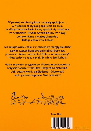 Gucio, Łobuz i afera z kotami [KSIĄŻKA]