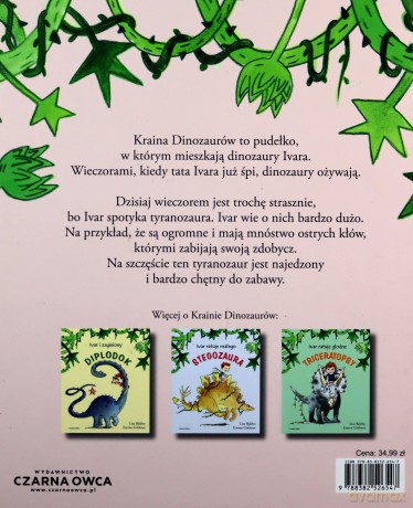 Ivar zaprzyjaźnia się z tyranozaurem [KSIĄŻKA]