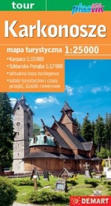 Karkonosze - mapa turystyczna 1:25 000 (plastik)
