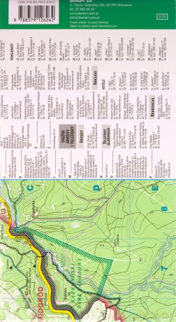 Karkonosze - mapa turystyczna 1:25 000 (plastik)