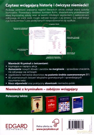 Klassische Fälle / Klasyczna pułapka. Niemiecki. Kryminał z ćwiczeniami. Poziom B1 [KSIĄŻKA]