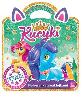 Kucyki. Malowanka z naklejkami. Przyjaciele - Anna Podgórska [KSIĄŻKA]