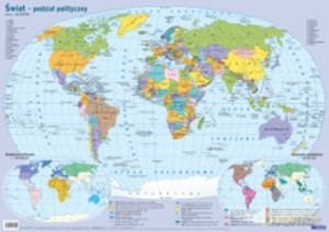 Mapa w tubie: Świat (polityczna)