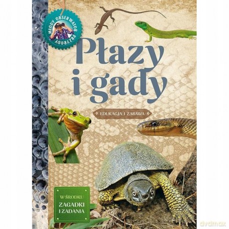 Młody Obserwator Przyrody - Płazy i gady - Iwona Wróbel [KSIĄŻKA]