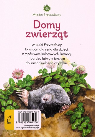 Młodzi przyrodnicy Tom 7 Domy zwierząt - Patrycja Zarawska [KSIĄŻKA]