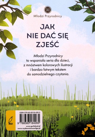 Młodzi przyrodnicy Tom 8 Jak nie dać się zjeść - Patrycja Zarawska [KSIĄŻKA]