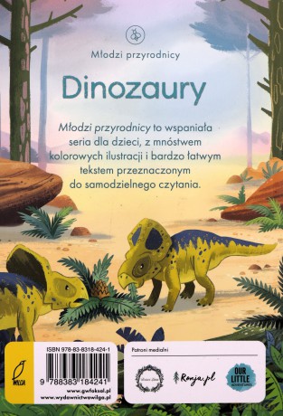 Młodzi przyrodnicy. Dinozaury - Emily Bone [KSIĄŻKA]