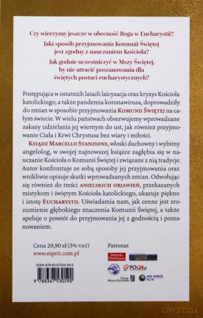 O godnym przyjmowaniu Komunii Świętej - Marcello ks. Stanzione [KSIĄŻKA]