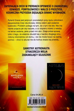Projekt Hail Mary - Andy Weir [KSIĄŻKA]