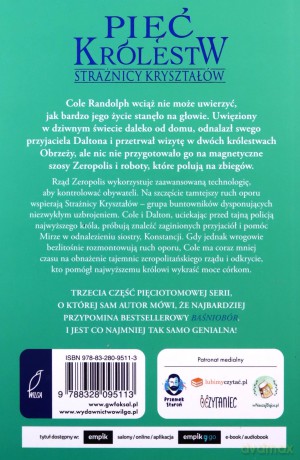 Strażnicy kryształów (Tom 3) Pięć królestw - Brandon Mull [KSIĄŻKA]
