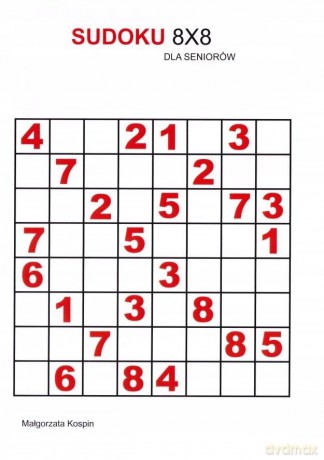 Sudoku 8x8 [KSIĄŻKA]