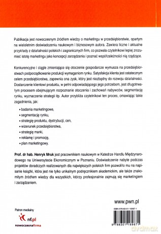 Marketing Satysfakcja Klienta I Rozwój Przedsiębiorstwa - Henryk Mruk [KSIĄŻKA]