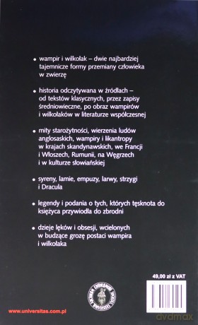 Wampiry i wilkołaki. Źródła, historia, legendy od antyku do współczesności - Erberto Petoia [KSIĄŻKA]