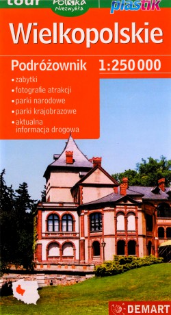 Wielkopolskie (podróżownik) mapa turystyczna plastik