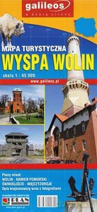 Wyspa Wolin mapa turystyczna 1:45000 Galileos [KSIĄŻKA]