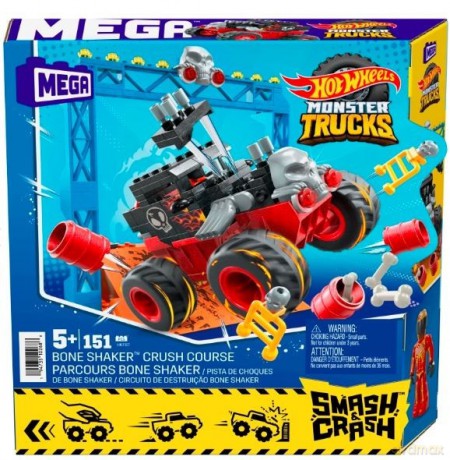 Hot Wheels Monster Trucks Bone Shaker Kaskaderska sztuczka