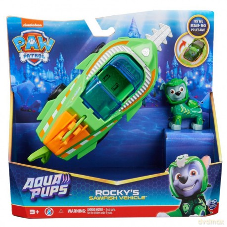 Pojazd tematyczny Psi Patrol Aqua Rocky