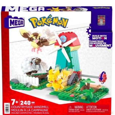 Pokemon Construx Wiejski Wiatrak